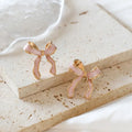 Princess Cute Bow Knot Stud Earrings