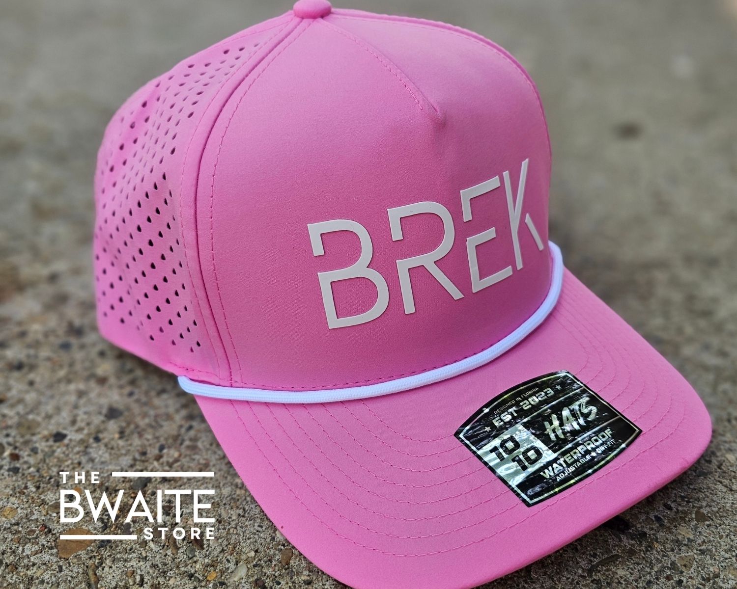 Custom Name Waterproof Dryfit Performance 1010 Cap