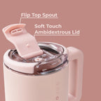 Hello Gorgeous Dusty Rose Coffee Traveler