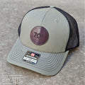North Dakota 701 Trucker Hat: Richardson 112 Leather Patch Snapback