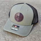 North Dakota 701 Trucker Hat: Richardson 112 Leather Patch Snapback