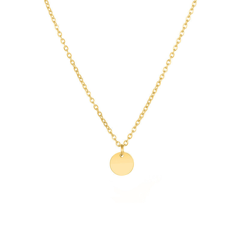 Mini Round Necklace