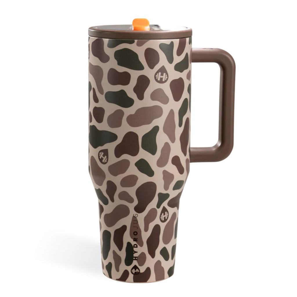 Hydrojug 40oz Traveler Customized Name - Duck Camo