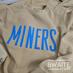 Customizable Pigment Dyed Crewneck Sweatshirt