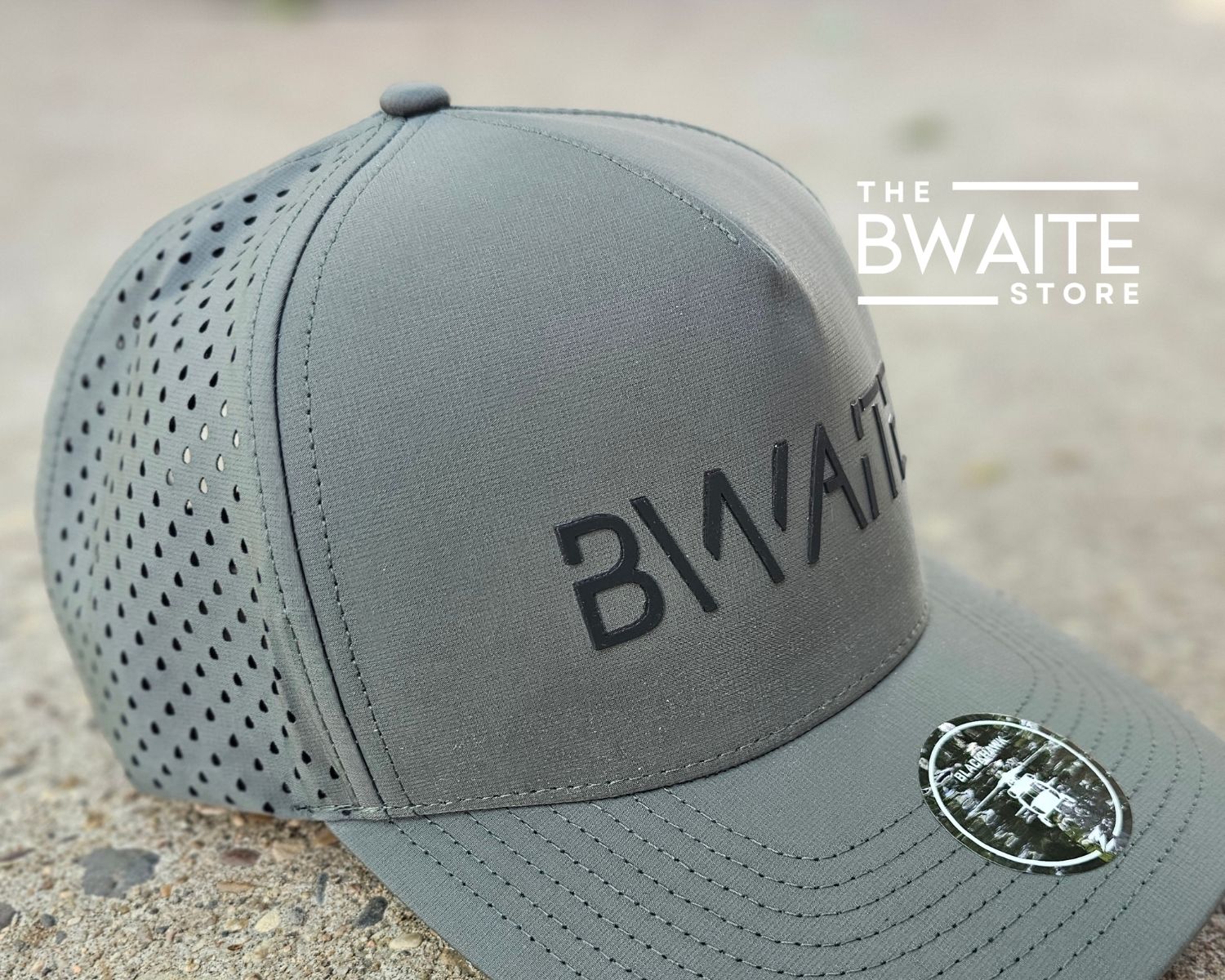 Custom Name Zapped Hat - Blackhawk
