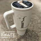 Hydrojug 32oz Traveler Peonies Custom Design