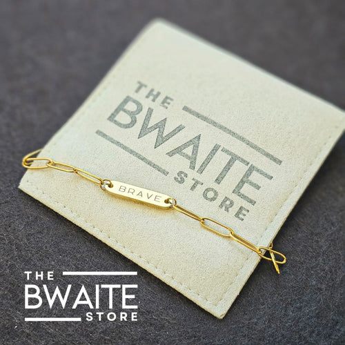 Bar Paperclip Chain Bracelet