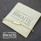 Bar Paperclip Chain Bracelet