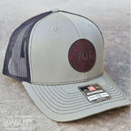 North Dakota 701 Trucker Hat: Richardson 112 Leather Patch Snapback