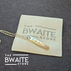 Roman Style Bar Necklace