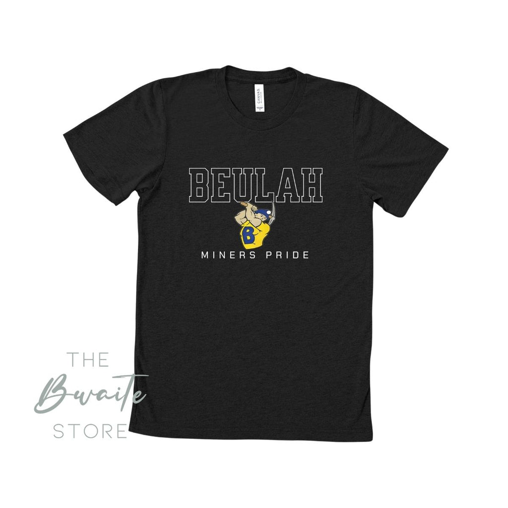 B MINERS BC Triblend Tshirt Adult Unisex  : PREORDER