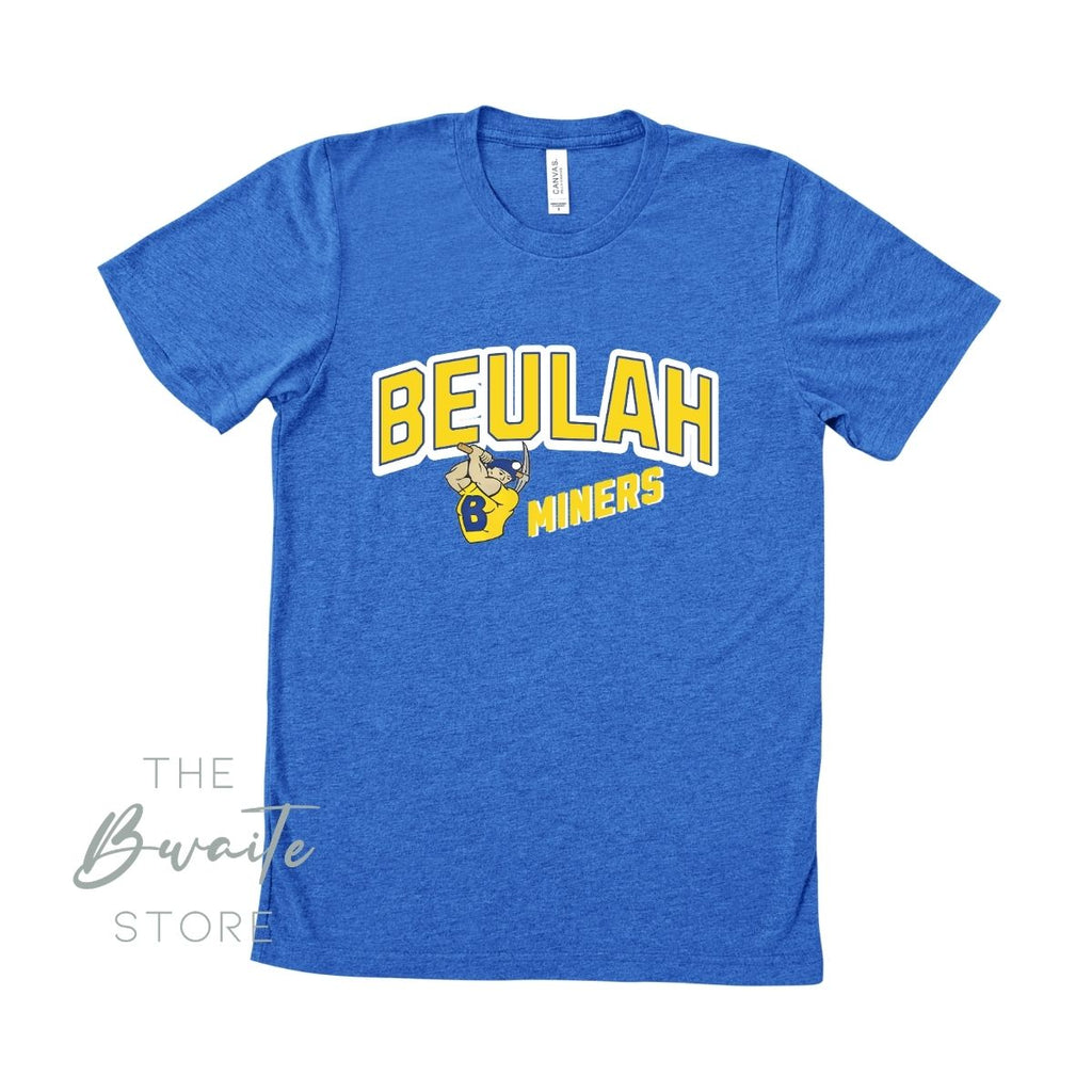 B MINERS BC Triblend Tshirt Adult Unisex  : PREORDER