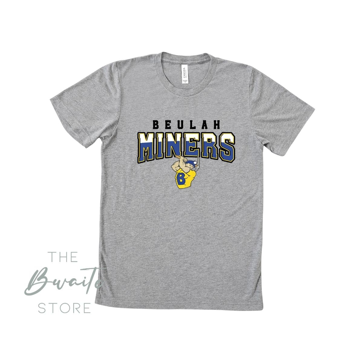 B MINERS BC Triblend Tshirt Adult Unisex  : PREORDER