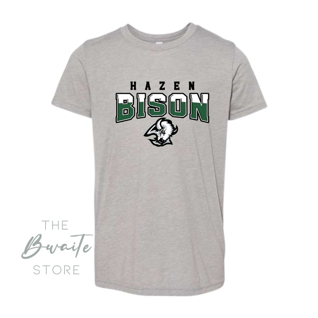 H BISON BC Triblend Tshirt Youth : PREORDER