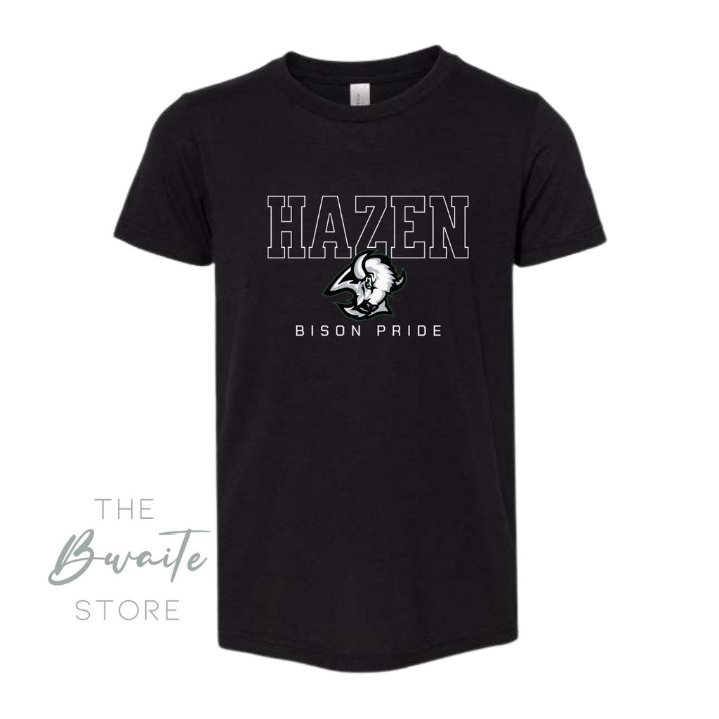H BISON BC Triblend Tshirt Youth : PREORDER