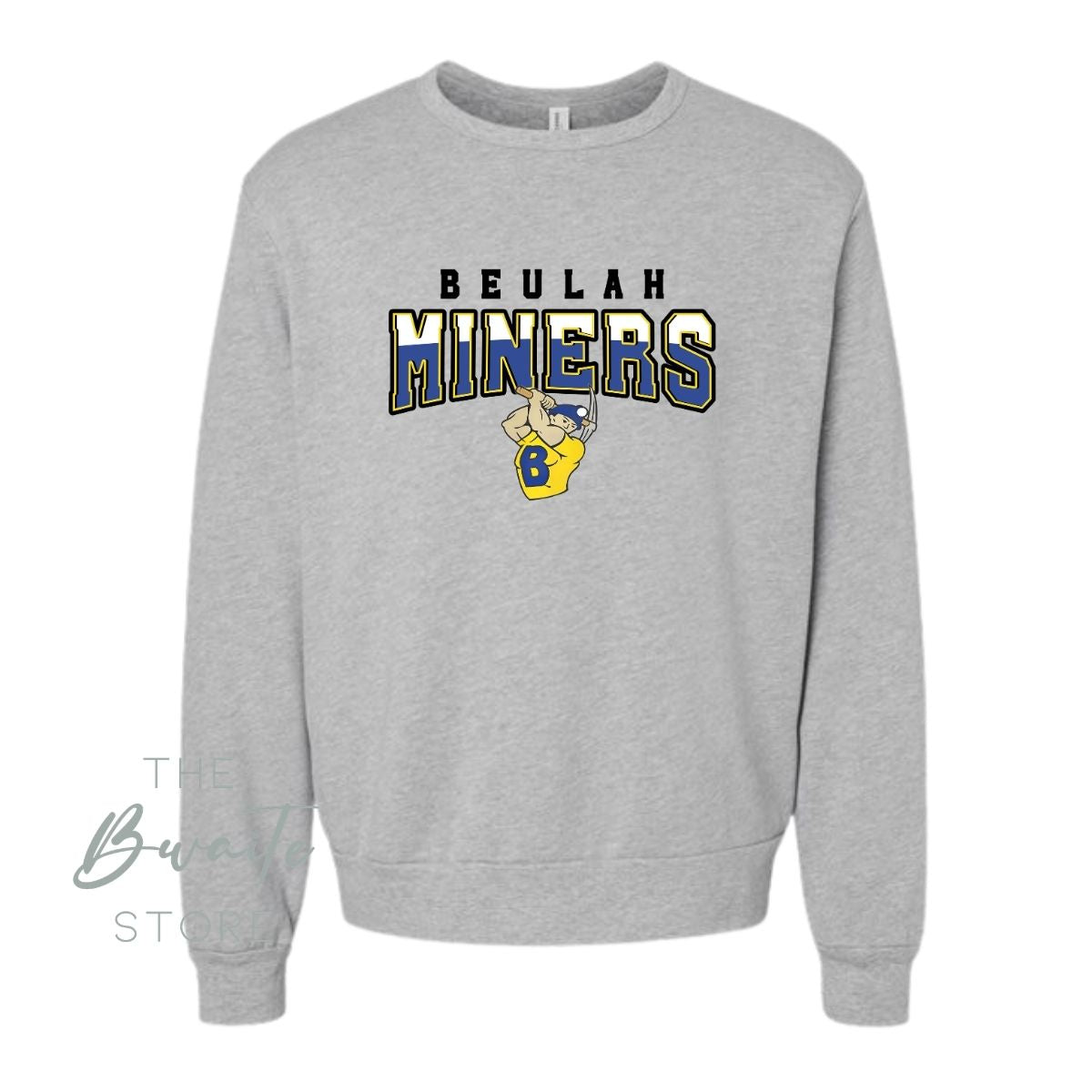 B MINERS BC FLEECE Crewneck ADULT Unisex  : PREORDER