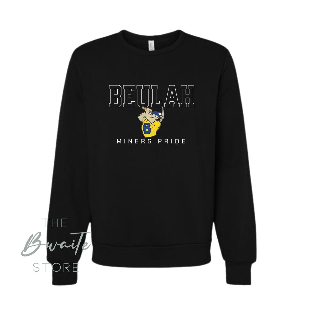 B MINERS BC FLEECE Crewneck ADULT Unisex  : PREORDER