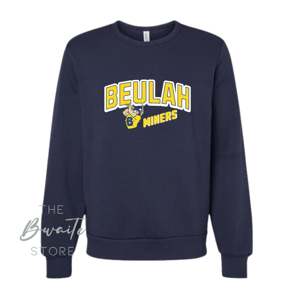 B MINERS BC FLEECE Crewneck ADULT Unisex  : PREORDER