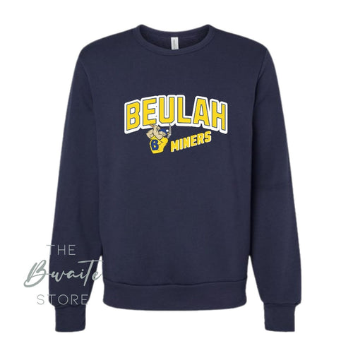 B MINERS BC FLEECE Crewneck ADULT Unisex  : PREORDER