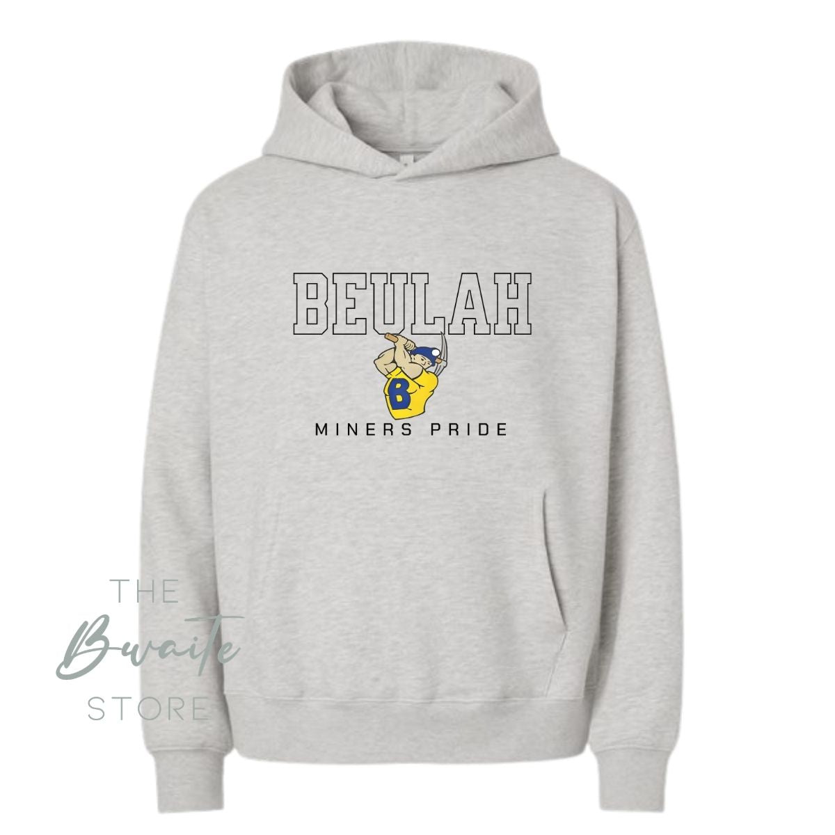 B MINERS BC Heavyweight Hoodie ADULT Unisex  : PREORDER