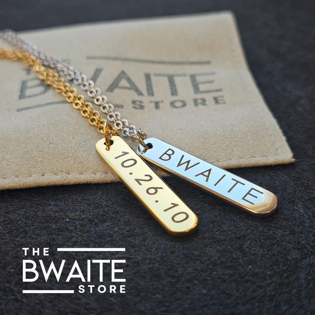 Roman Style Bar Necklace