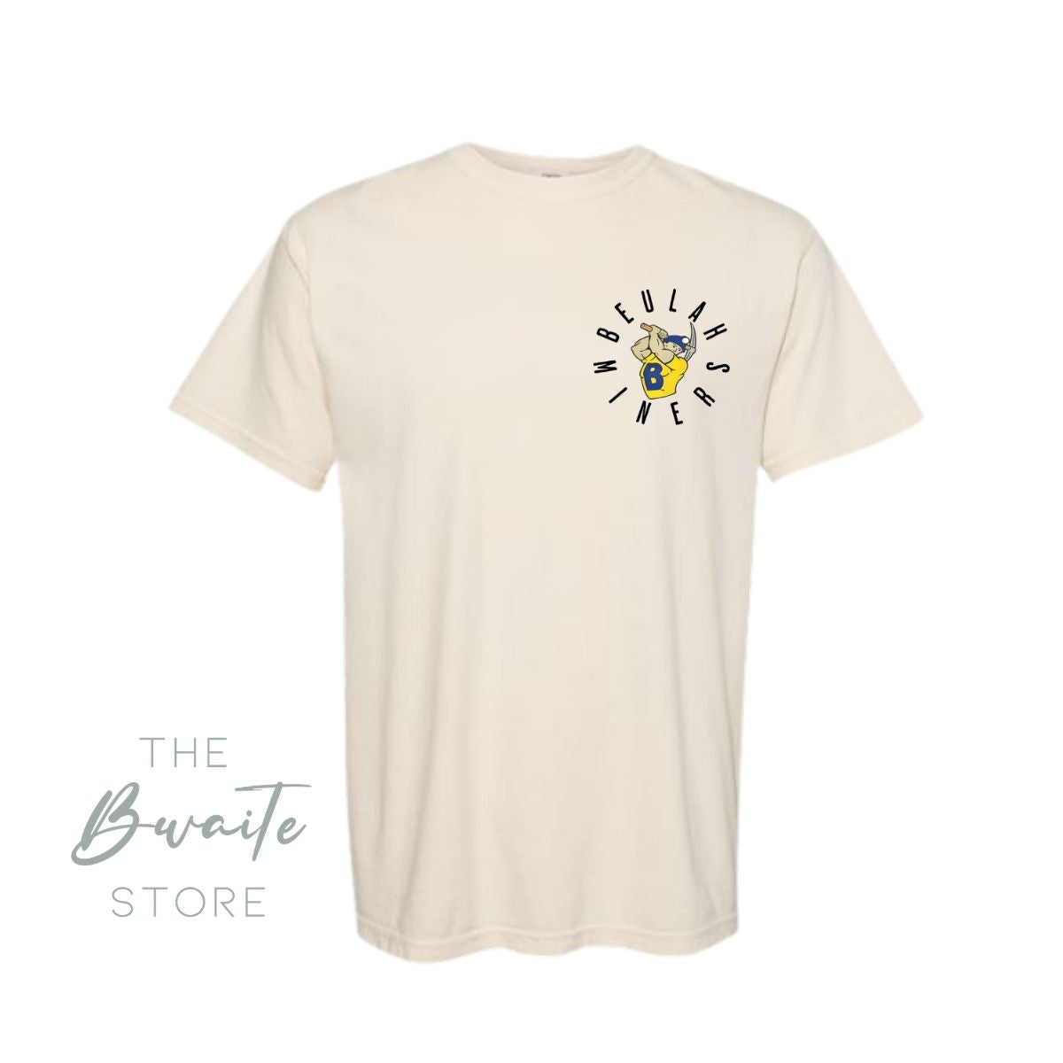 BM BEULAH MINERS IVORY CC TSHIRT  : PREORDER