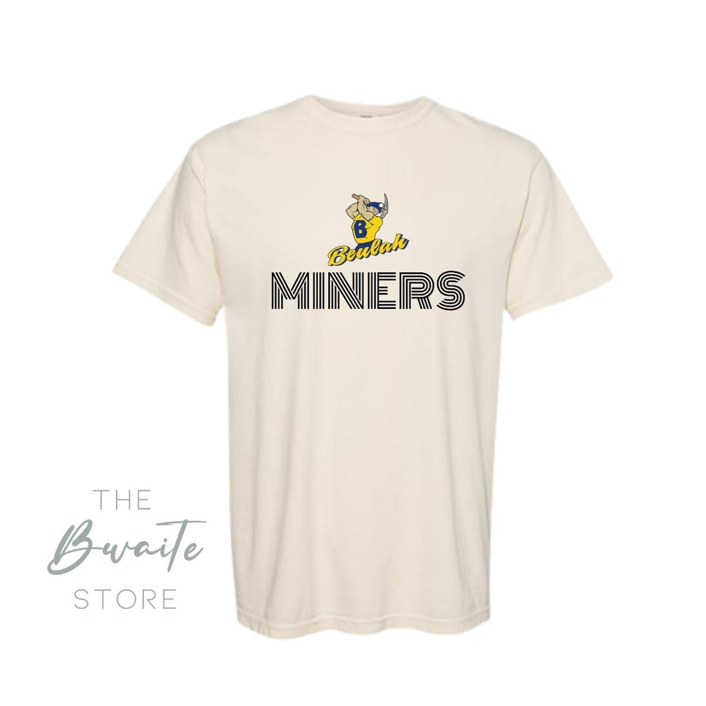 BM BEULAH MINERS IVORY CC TSHIRT  : PREORDER