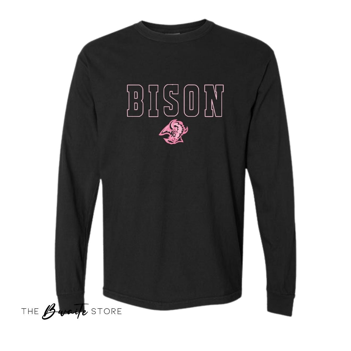 HAZEN BISON PINK OUT CC ADULT LONG SLEEVE TEE  : PREORDER