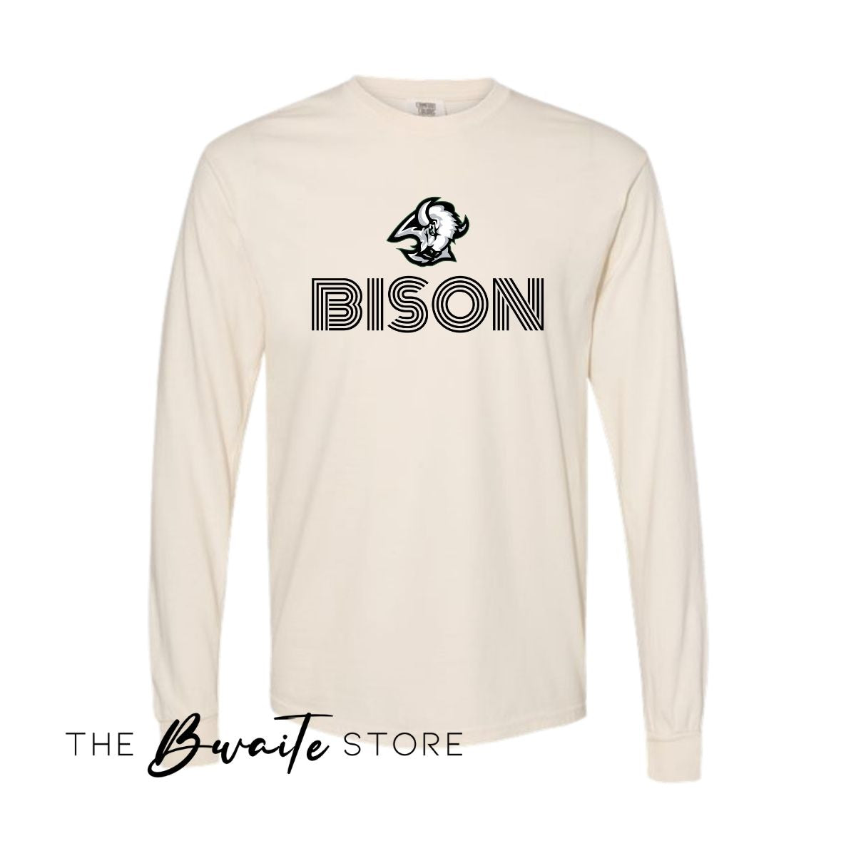 HB HAZEN BISON IVORY CC LONG SLEEVE TEE  : PREORDER