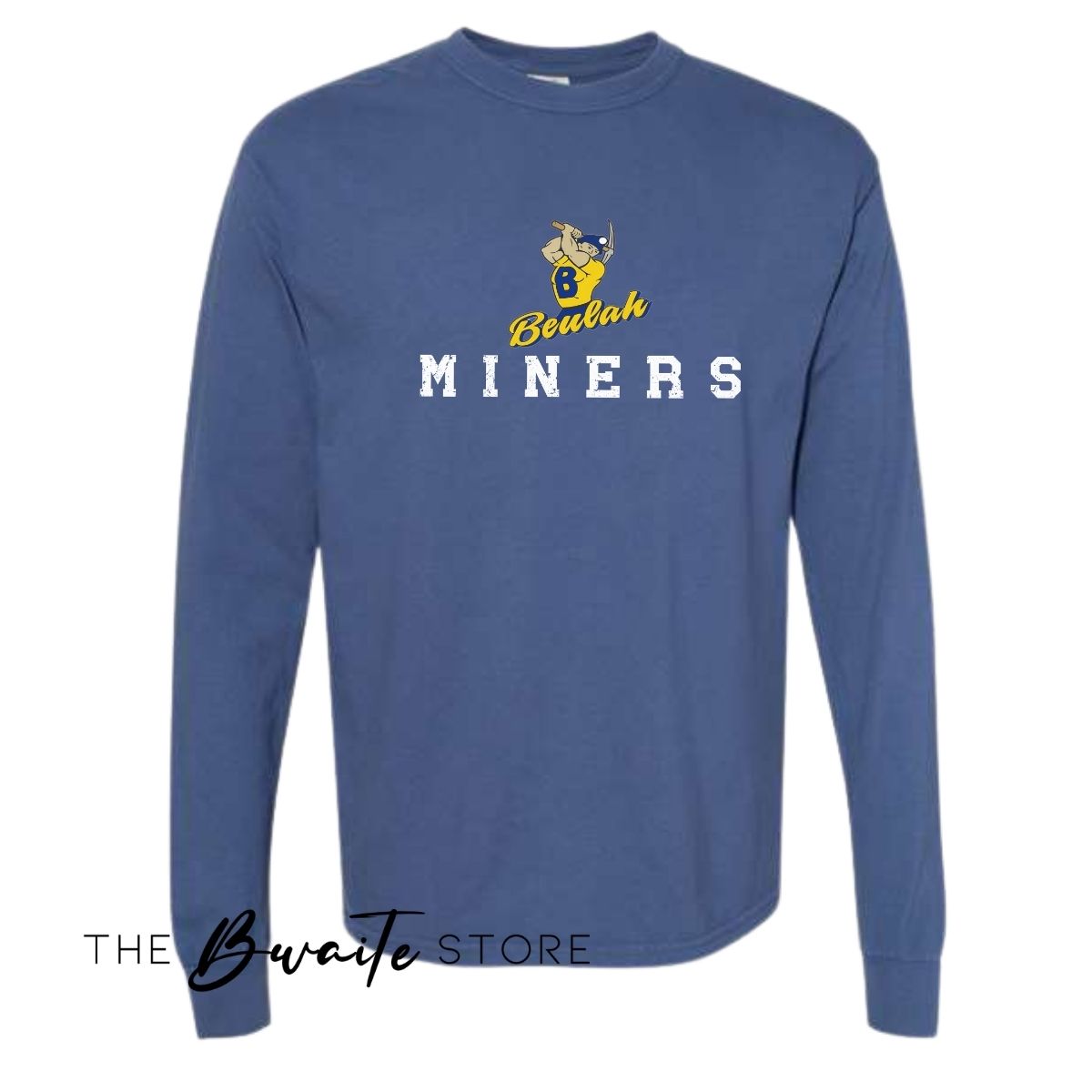 BM BEULAH MINERS CHINA BLUE CC LONG SLEEVE TEE  : PREORDER