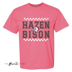 HB HAZEN BISON PINK OUT CC ADULT TSHIRT  : PREORDER