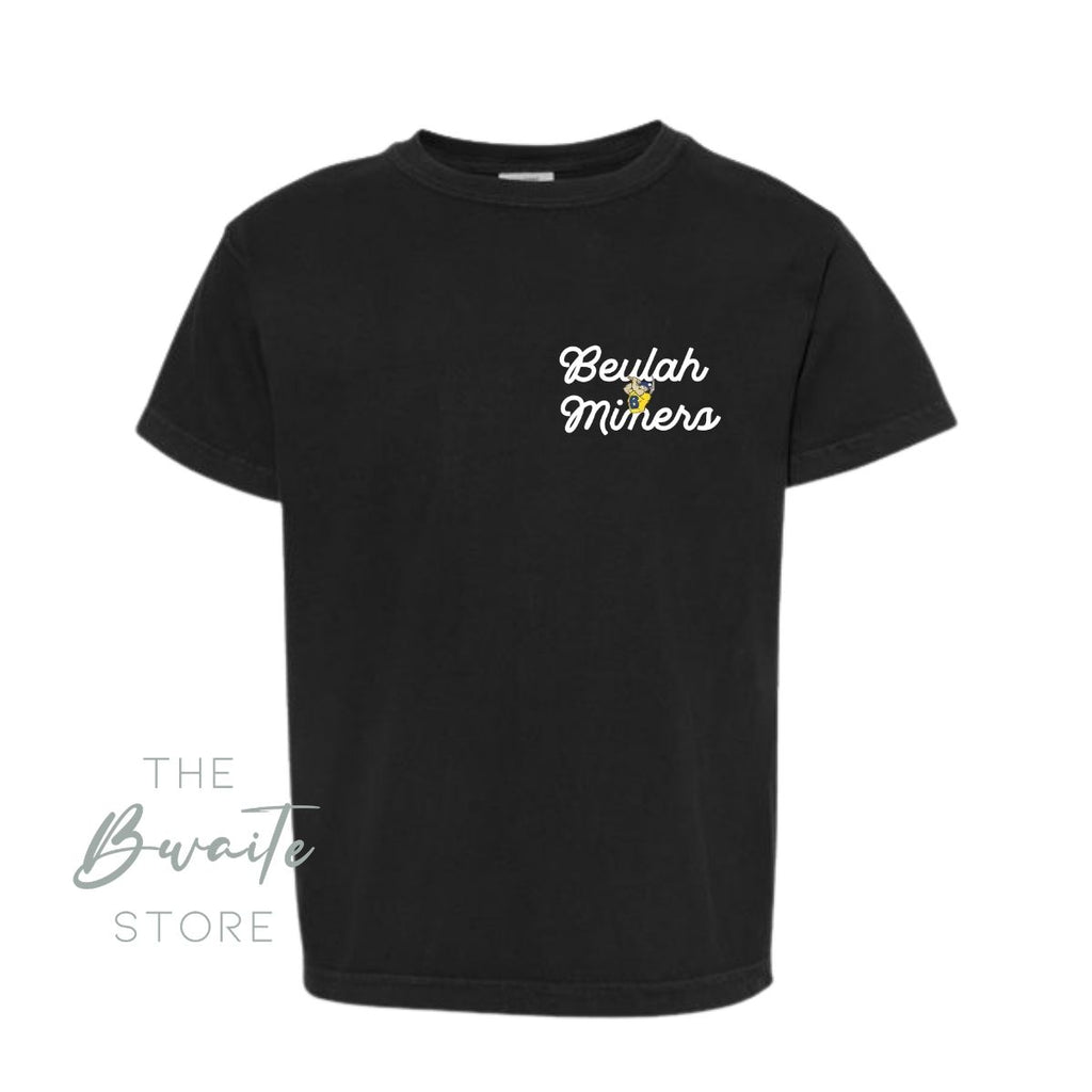 BM MINERS RETRO CHEST DESIGN CC TSHIRT YOUTH + ADULT : PREORDER