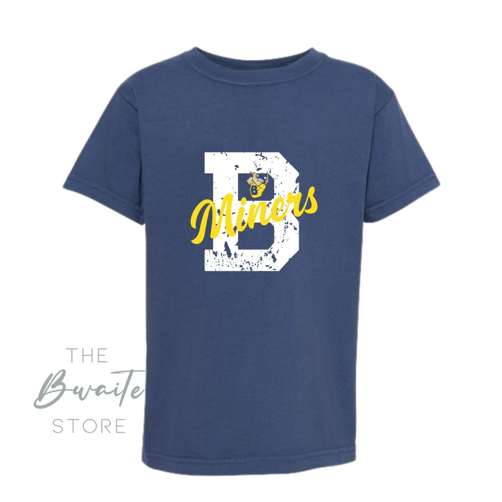 BM MINERS RETRO CHEST DESIGN CC TSHIRT YOUTH + ADULT : PREORDER
