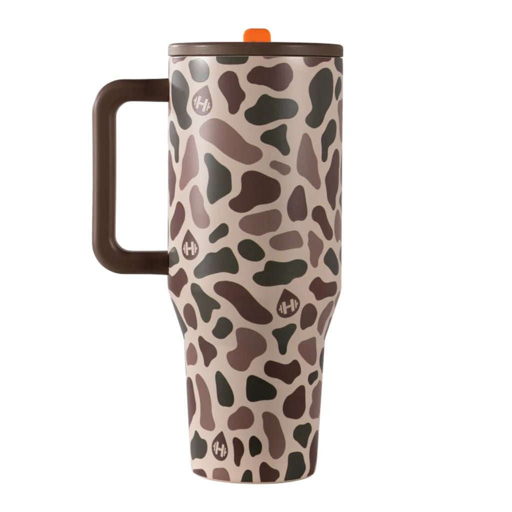 Hydrojug 40oz Traveler Customized Name - Duck Camo