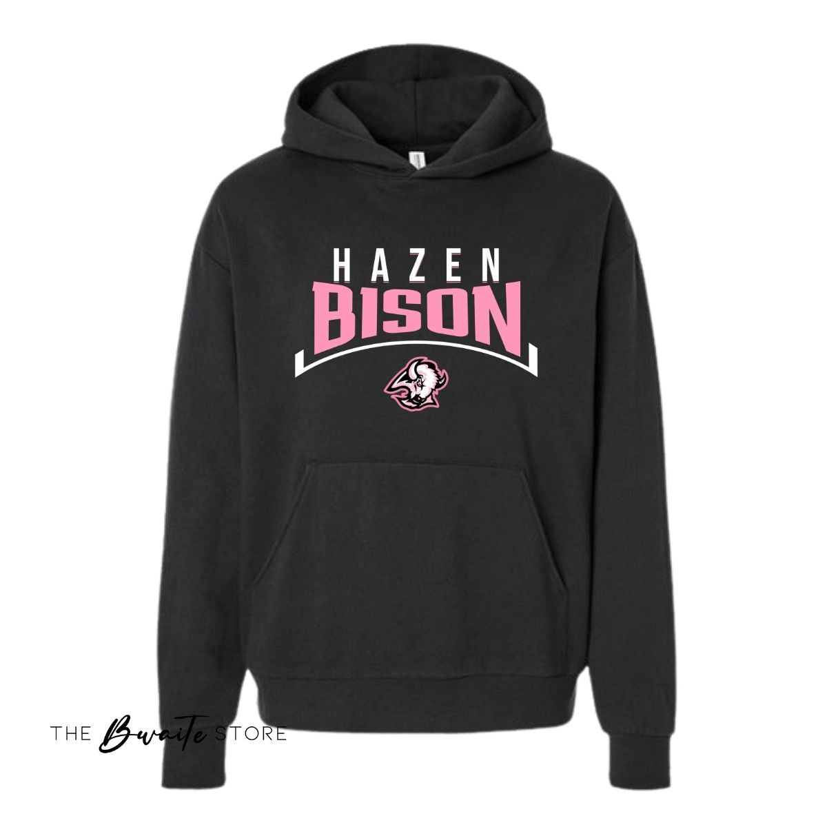 HB HAZEN BISON PINK OUT ADULT SWEATSHIRT TSHIRT  : PREORDER