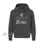 HAZEN BISON Pigment Dyed Hoodie YOUTH : PREORDER