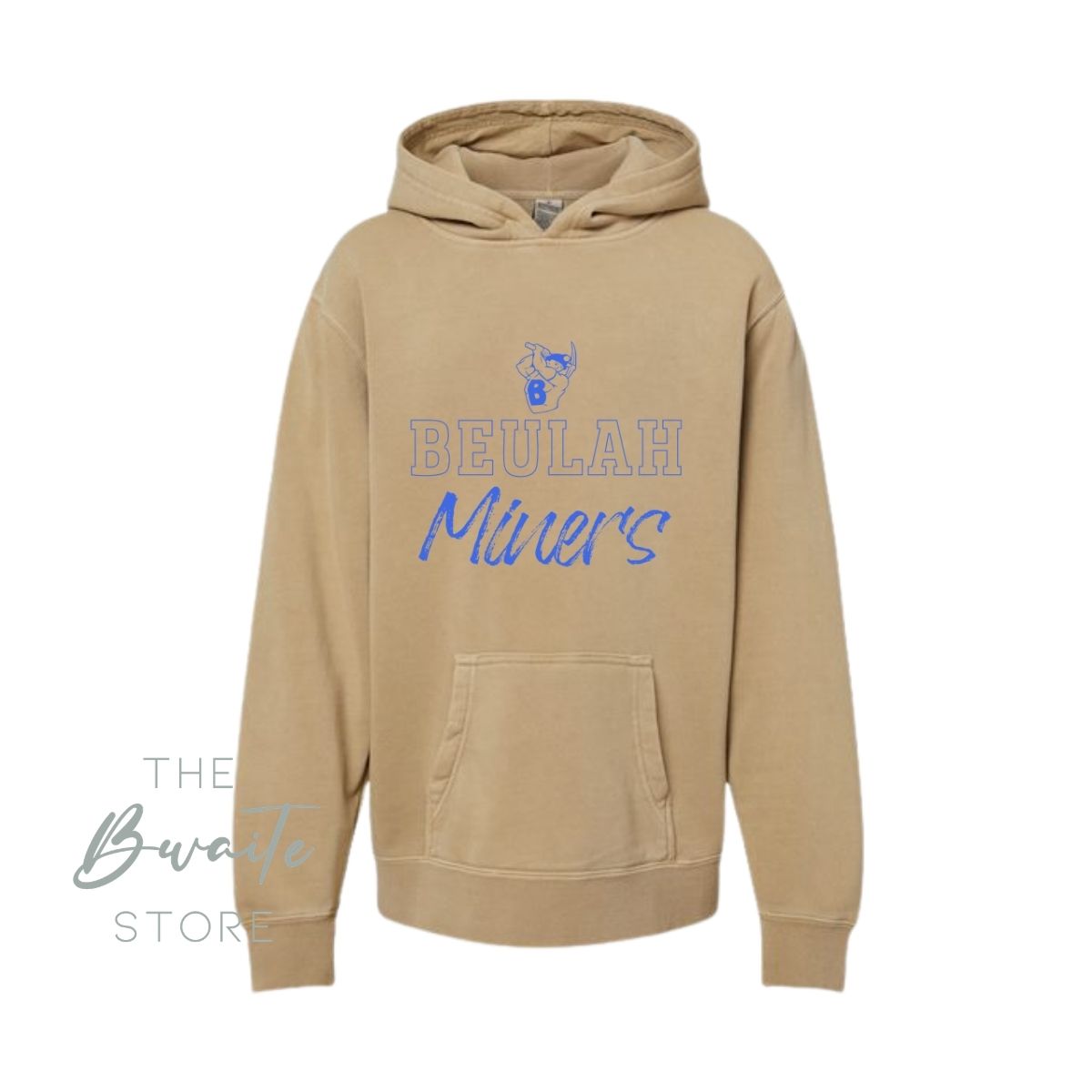 BEULAH MINERS Pigment Dyed Hoodie YOUTH : PREORDER
