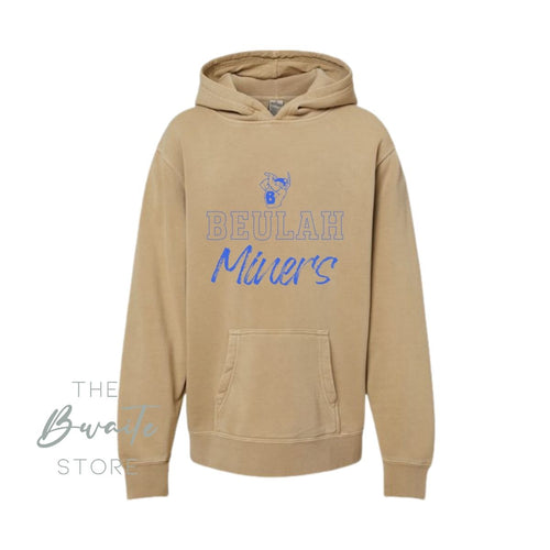 BEULAH MINERS Pigment Dyed Hoodie YOUTH : PREORDER