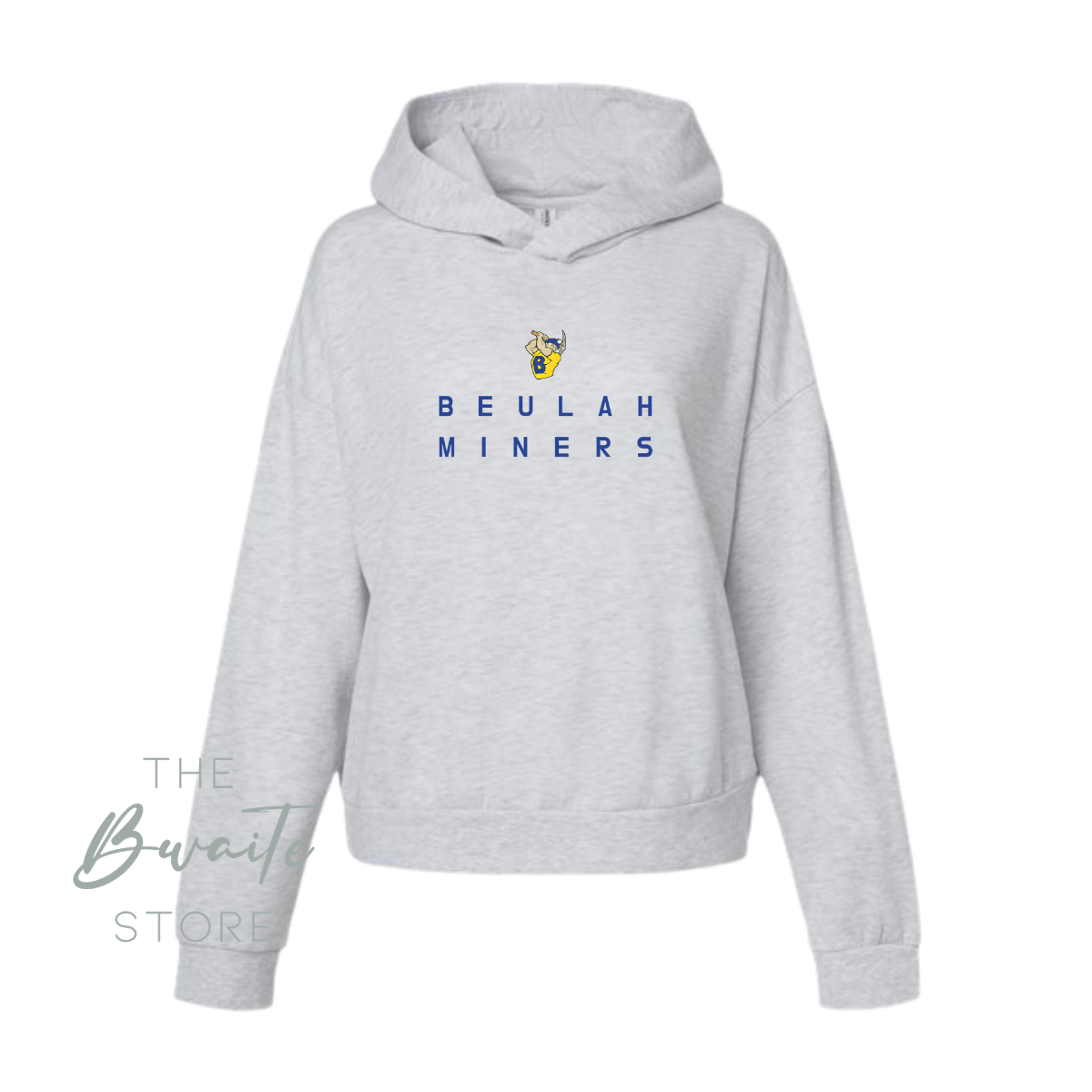 BEULAH MINERS WOMEN'S BOXY FIT Sweatshirt CREWNECK/HOODED SWEATSHIRT : PREORDER