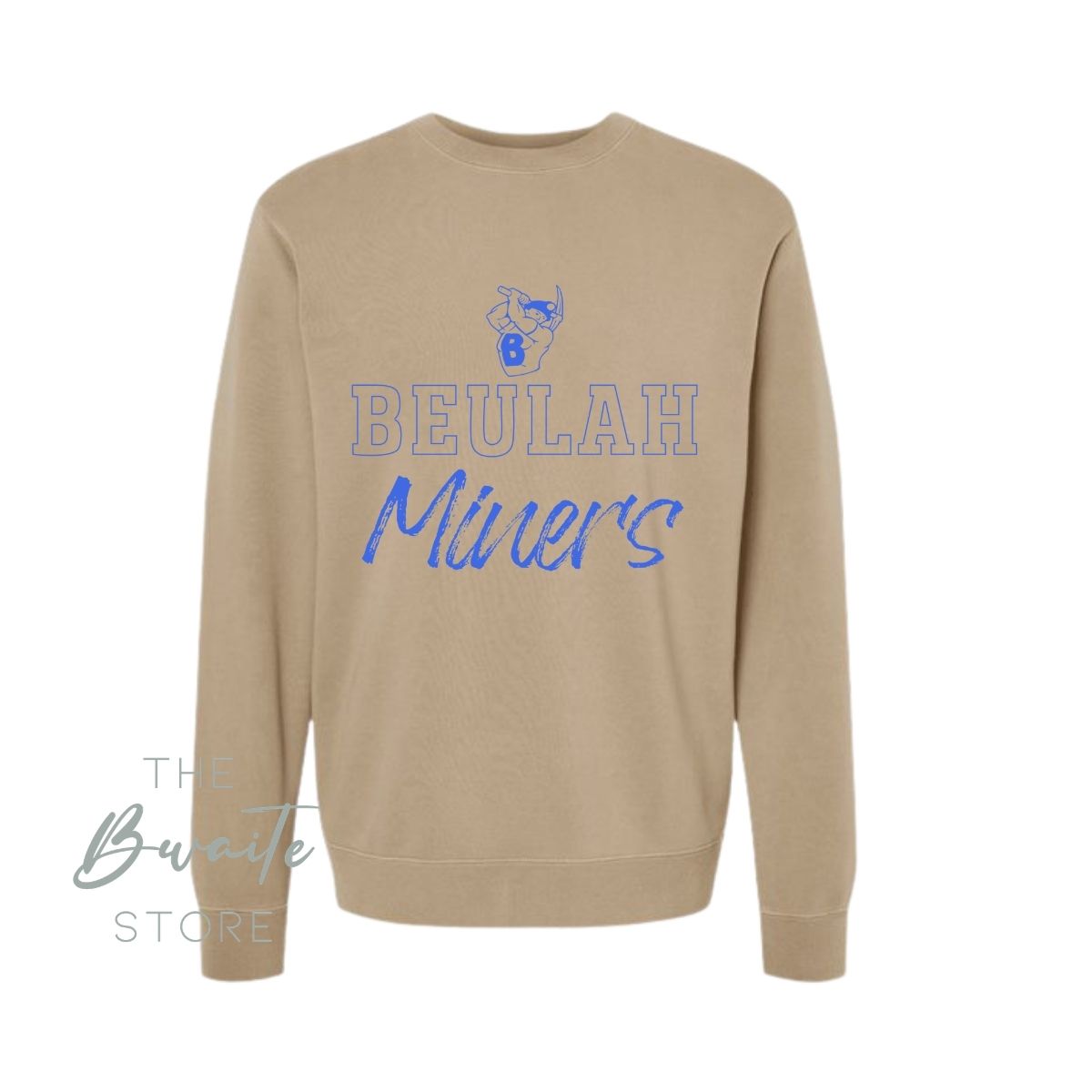 BEULAH MINERS Pigment Dyed Sweatshirt : PREORDER