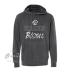 HAZEN BISON Pigment Dyed Sweatshirt : PREORDER
