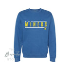 B MINERS IT Crewneck Adult Unisex  : PREORDER