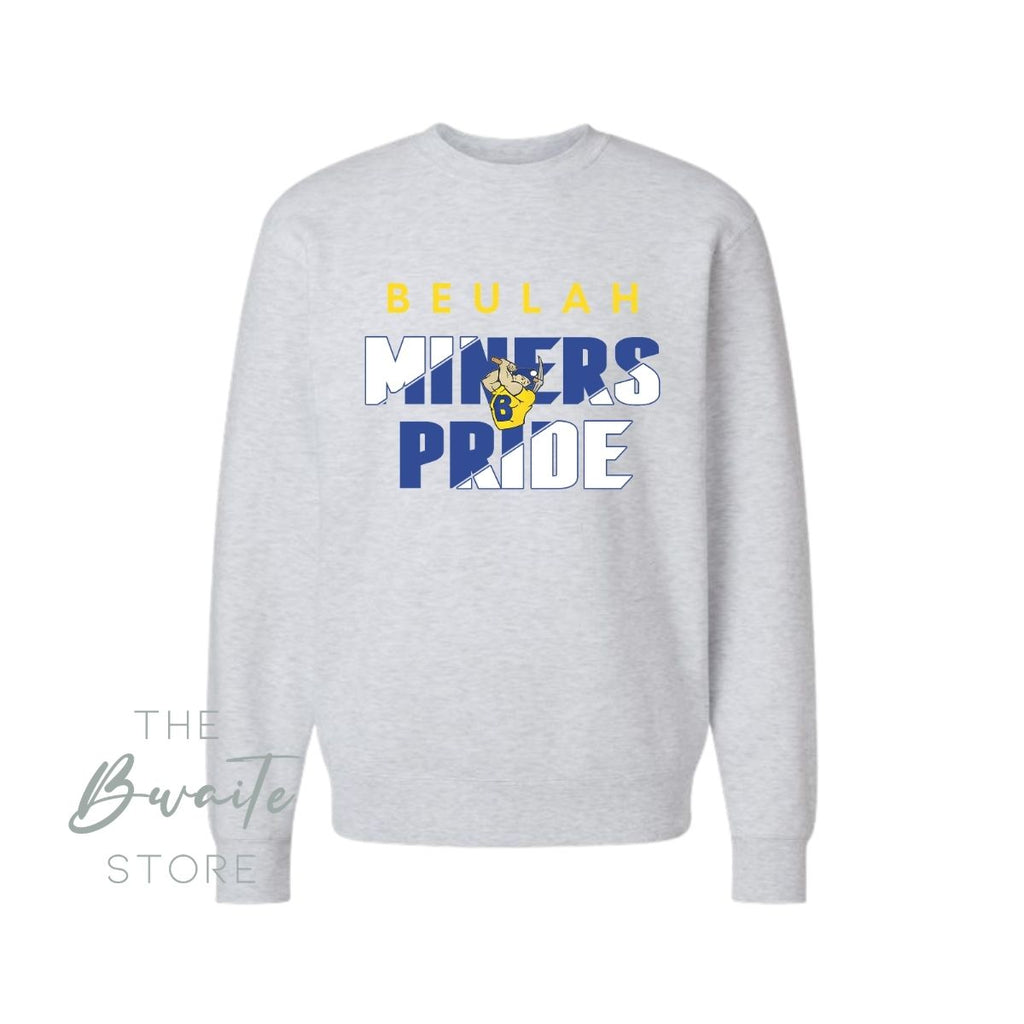 B MINERS IT Crewneck Adult Unisex  : PREORDER
