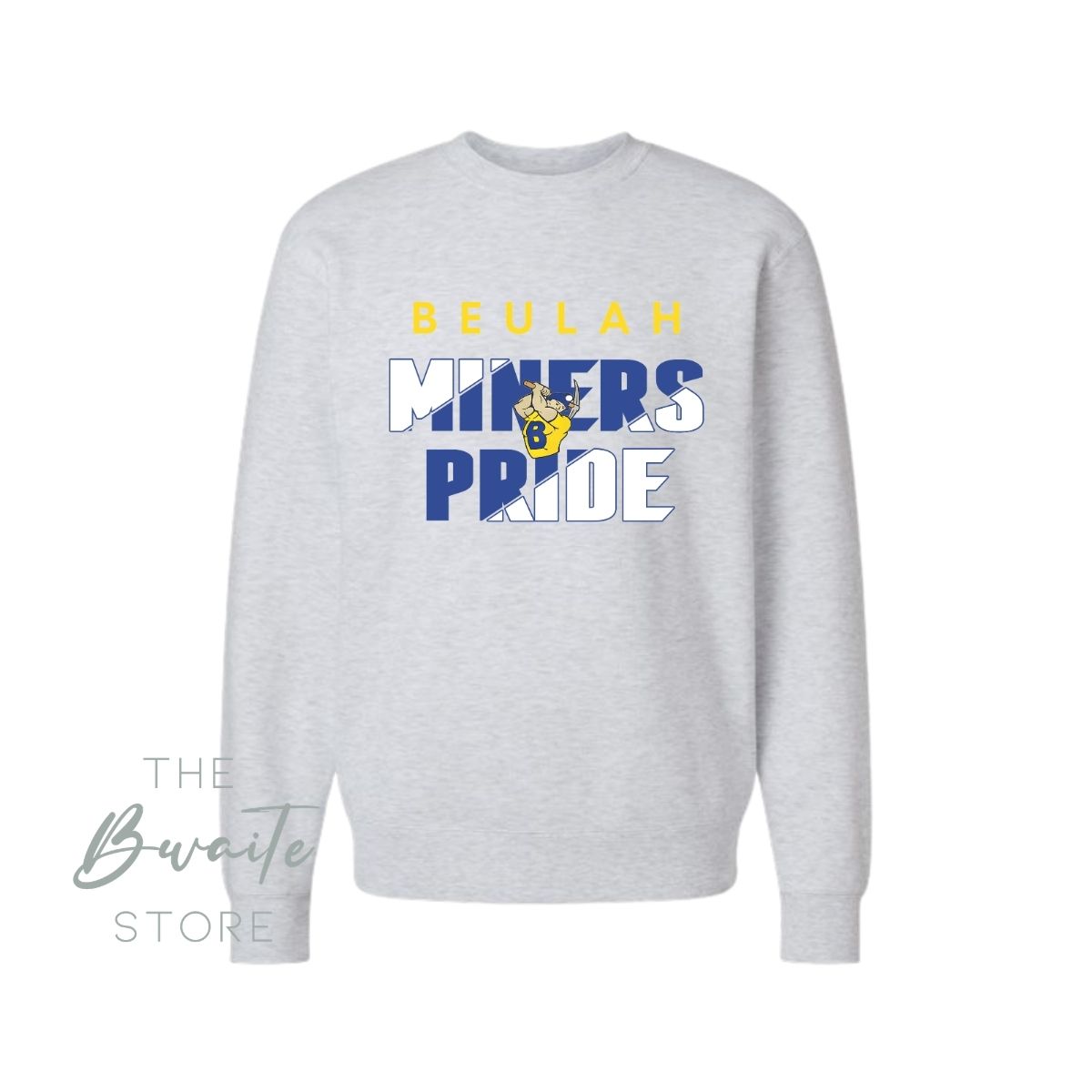 B MINERS IT Crewneck Adult Unisex  : PREORDER