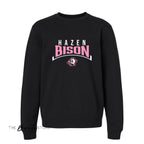 HB HAZEN BISON PINK OUT YOUTH SWEATSHIRT TSHIRT  : PREORDER