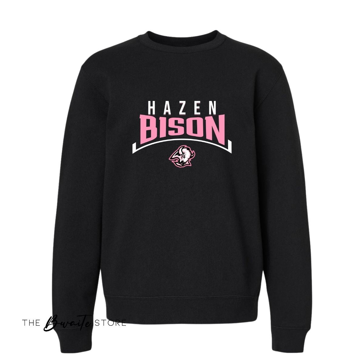 HB HAZEN BISON PINK OUT YOUTH SWEATSHIRT TSHIRT  : PREORDER