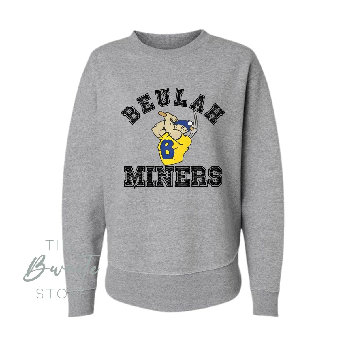 B MINERS Women's Weekend Crewneck Sweatshirt  : PREORDER