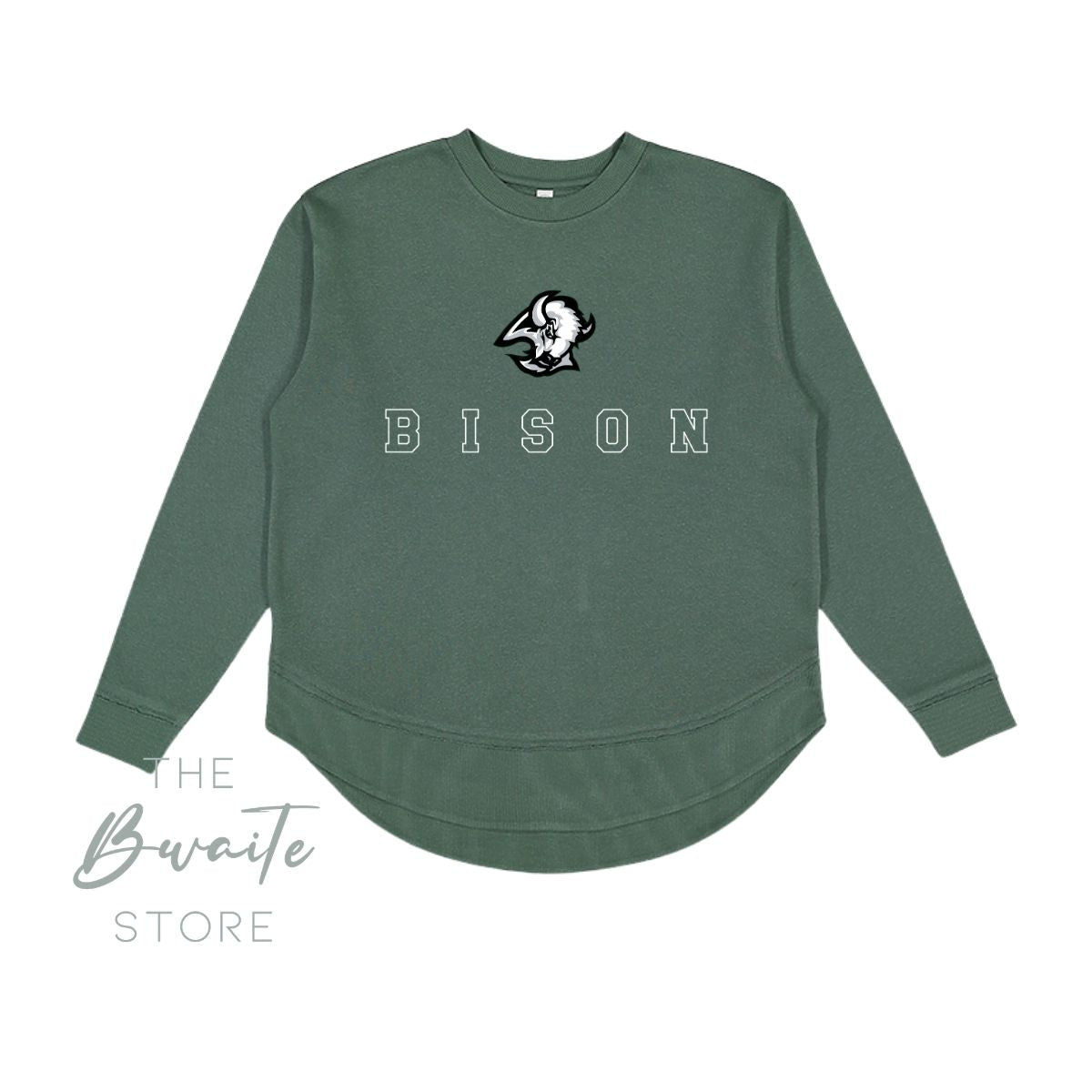 H BISON Women's Weekend Crewneck Sweatshirt  : PREORDER