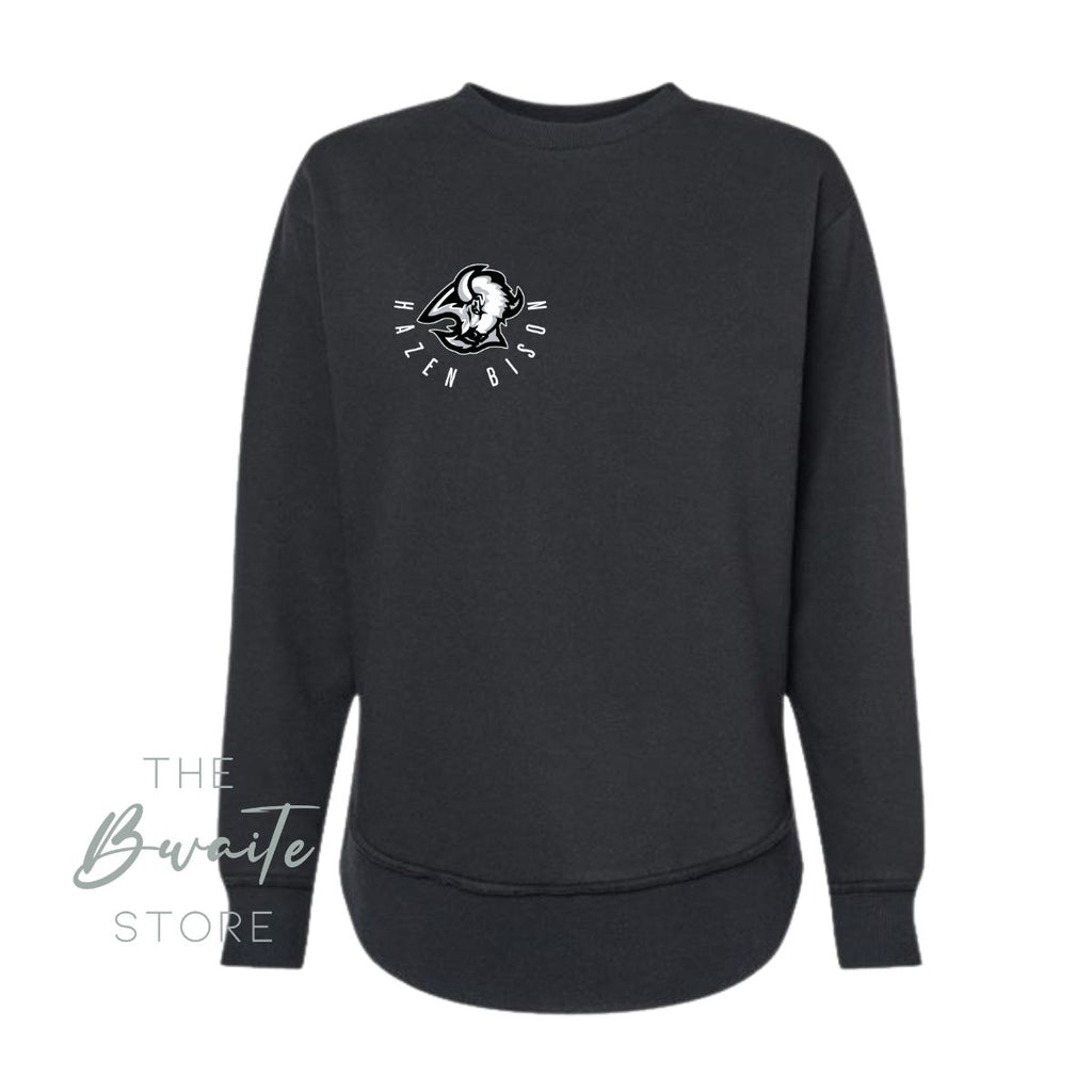 H BISON Women's Weekend Crewneck Sweatshirt  : PREORDER