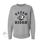H BISON Women's Weekend Crewneck Sweatshirt  : PREORDER